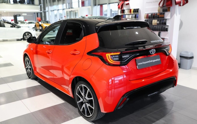 Toyota Yaris cena 96850 przebieg: 57087, rok produkcji 2021 z Świdwin małe 596